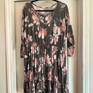 Boutique Floral Dress - 3XL